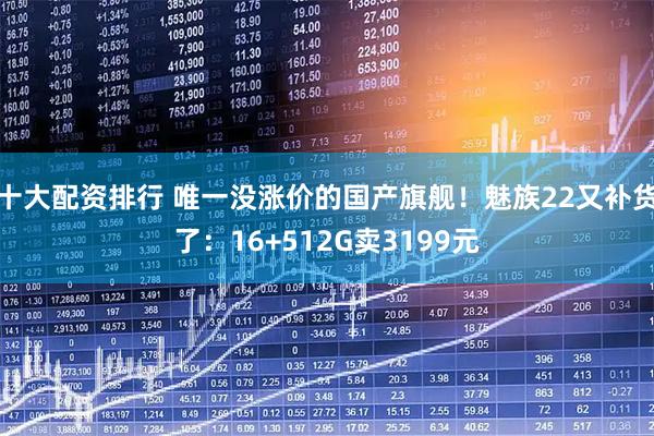 十大配资排行 唯一没涨价的国产旗舰！魅族22又补货了：16+512G卖3199元
